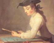 让 巴蒂斯特 西梅翁 夏尔丹 : The Young Draughtsman